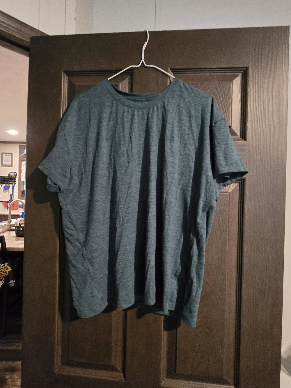 Reebok Men's Heather Teal Short Sleeve Tee